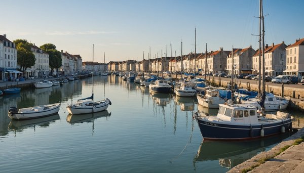 Visitez la rochelle depuis votre camping port de peche