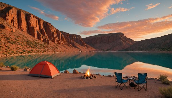 Le lac du salagou : l'expérience camping entre eau et paysages rouges
