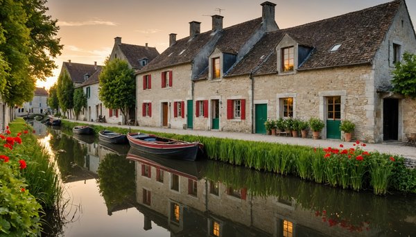 Coulon un village emblématique du marais poitevin